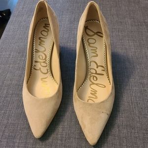 Sam Edelman suede pumps 7.5